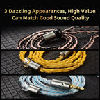 QKZ T1 Detachable Wired HiFi Earphones 3.5mm Sports Cable Wired Earphones Richie's