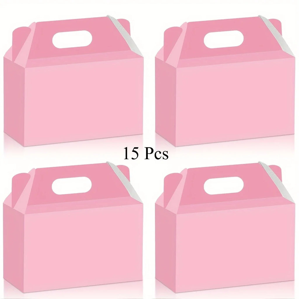 15 Pink Party Favor Boxes – Wedding, Birthday & Event Gift Party Favor Boxes Richie's 15 Pcs