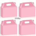 15 Pink Party Favor Boxes – Wedding, Birthday & Event Gift Party Favor Boxes Richie's 15 Pcs