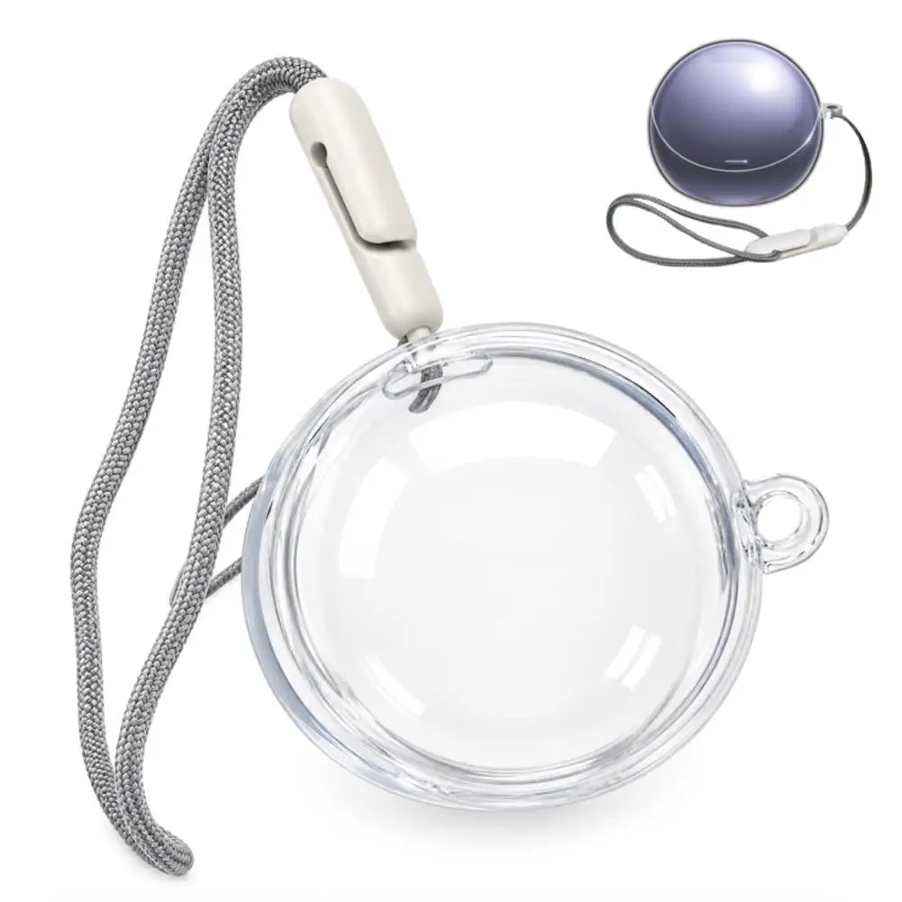 Huawei FreeClip 2 S Clear TPU Case Cover with Lanyard Earphone Case Cover Richie's 1 set