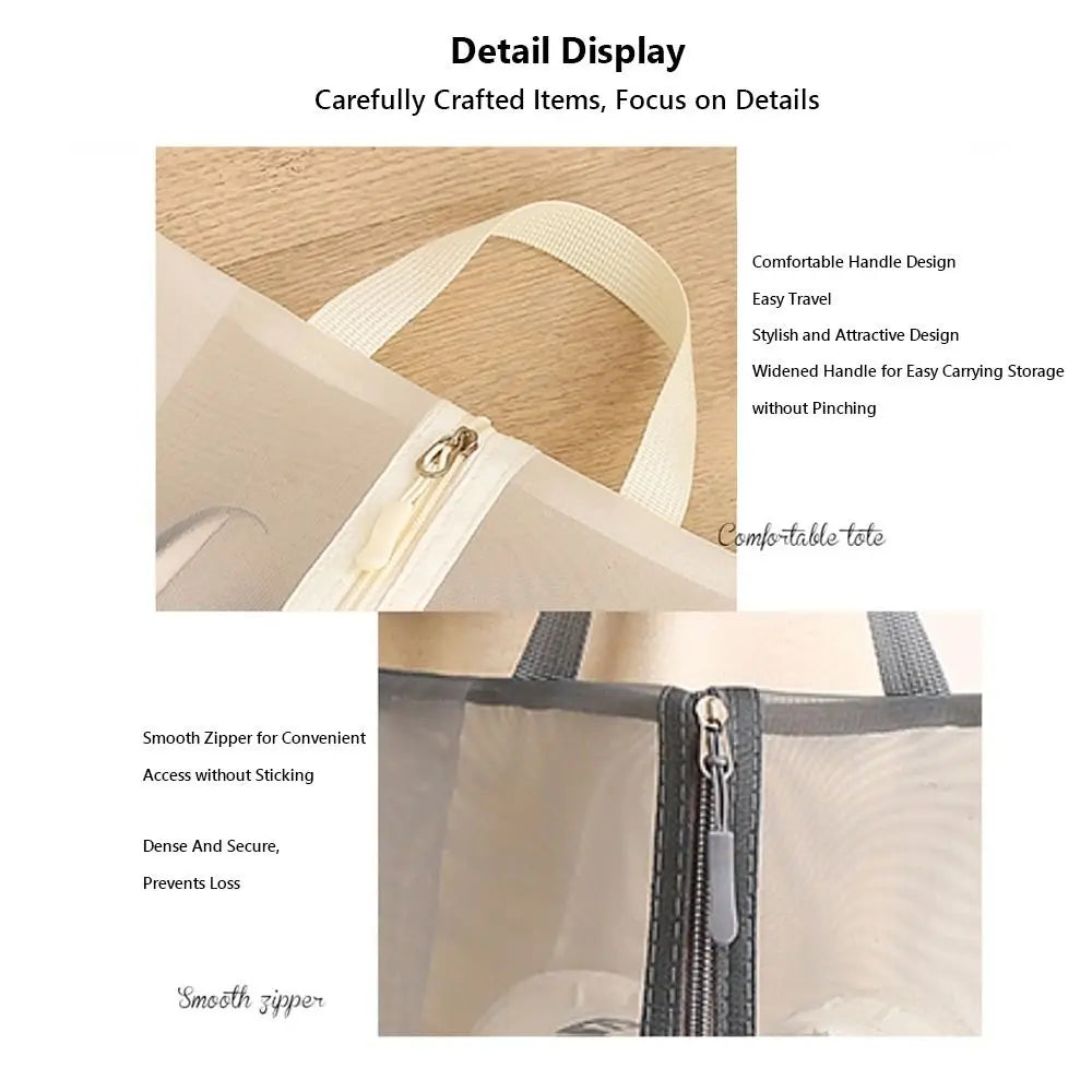 Portable Mesh Shoe Bag – Breathable Travel Shoe Organizer Shoe Storage Bag Richie's
