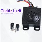 Electric Scooter Anti-Theft Alarm 36-72V 110dB Dual Remote Scooter Alarm System Richie's