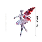2D Acrylic Christmas Pendants – Ballerina, Horse & Angel Charms Christmas Ornament Pendant Richie's