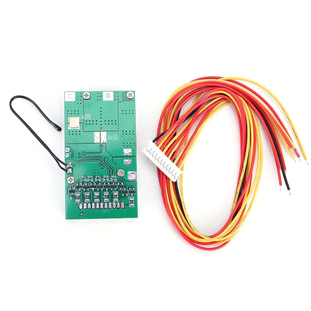 BMS 10S 36V 30A Battery Protection Board with Balancing PCB Battery Protection Board Richie's Same Port