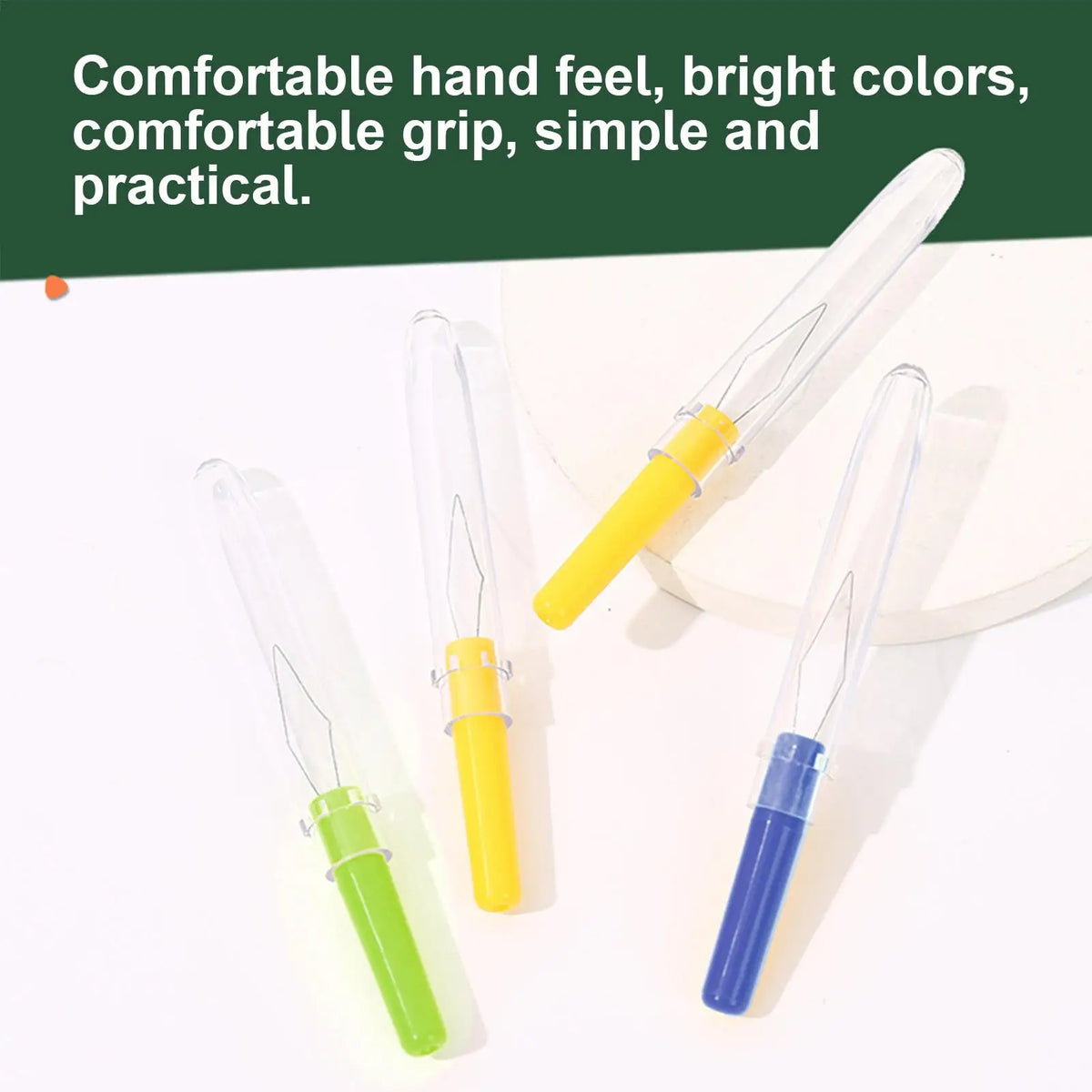 3-Pack Automatic Needle Threader with Cover | Sewing Tool Needle Threader Richie's
