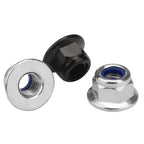Hex Flange Nylon Insert Lock Nuts M3–M12 | Stainless & Carbon Nylon Lock Nuts Richie's