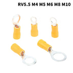 RV5.5 Insulated Ring Crimp Terminals M4–M8 | Marine & RV Wiring Ring Crimp Terminals Richie's