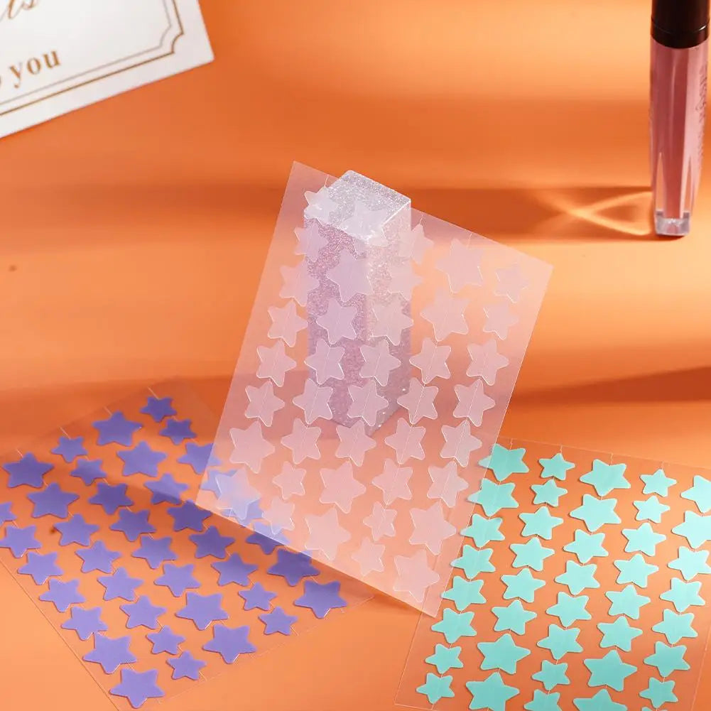 40pcs Star-Shaped Hydrocolloid Pimple Patches – Colorful Cover Pimple Patches Richie's