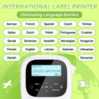 MarkDomain H1100 Handheld Label Maker | Backlit Inkless Printer Handheld Label Maker Richie's