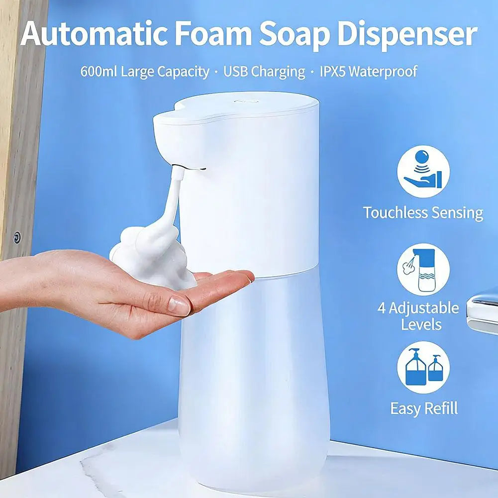 Touchless Foam Soap Dispenser 600ml – Infrared Auto Pump Foam Soap Dispenser Richie's