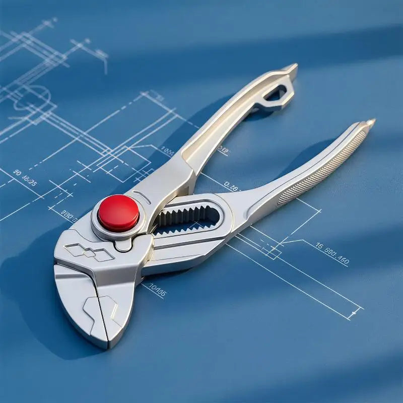 4-Inch 3-in-1 Adjustable Mini Pliers – Non-Slip DIY Hand Tool Adjustable Mini Pliers Richie's