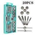 Metric Tap & Die Set M3–M12 | 8/12/20 Pcs Alloy Steel Thread Kit Tap & Die Set Richie's 20pcs