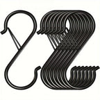 Heavy-Duty Stainless Steel S-Hooks with Safety Lock S-Hooks with Lock Richie's