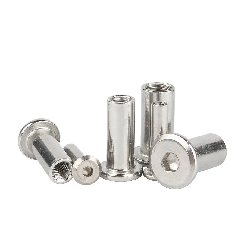 M3 M4 M5 304 Stainless Steel Hex Socket Furniture Cap Nut Insert Insert Cap Nut Richie's