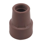 19mm Rubber Walking Stick Ferrule Heavy Duty End Cap Cover Walking Stick Ferrule Richie's brown