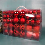 100PCS Christmas Ball Ornaments Set – 8cm, 18 Colors Baubles Christmas Ornament Set Richie's 5