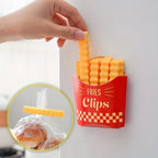 12PCS French Fry Food Sealing Clips – Snack Bag Clips Set Food Sealing Clips Richie's
