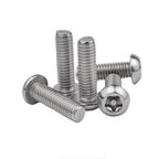304 Stainless Torx Security Screws M2–M8 Pan Head Machine Bolt Security Machine Screws Richie's