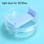 Replacement Spill-Proof Lid for Tyeso 20/30oz Tumbler Cap Tumbler Replacement Lid Richie's lightblue for20 30oz