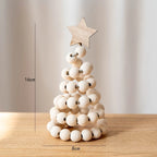 Nordic Wooden Christmas Tree Desktop Ornament | Holiday Decor Christmas Tree Ornament Richie's E 1PC