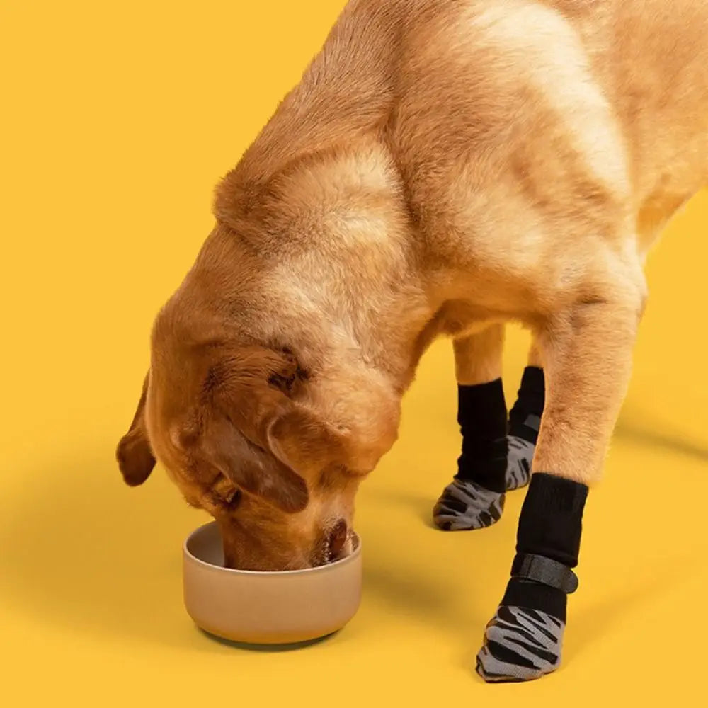 4-Pack Anti-Slip Dog Socks | Grip Paw Protection Indoor Dog Paw Socks Richie's