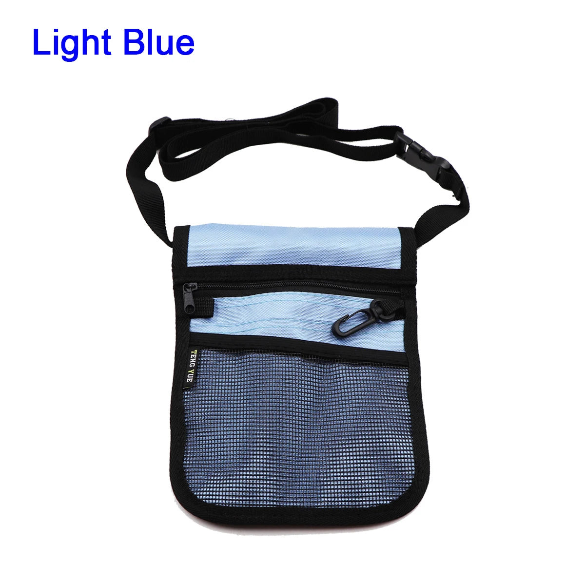 Nurse Fanny Pack Organizer Belt Waist Bag – 900D Nylon Nurse Belt Bag Richie's Light Blue