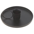 Vintage Metal Candle Holder with Handle | Iron Candlestick Stand Candle Holder Richie's Black