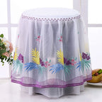 Pastoral Lace Embroidery Dust Cover for Air Fryer & Rice Cooker Appliance Dust Cover Richie's Leaves-1