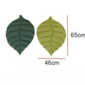 Leaf-Shaped Pet Mat – Washable Chew-Resistant Bed for Cats & Dogs Pet Sleep Mat Richie's 1pc