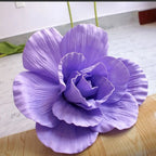 Giant 30cm Silk PE Foam Rose Artificial Flower Wedding Décor Artificial Flower Richie's purple-A