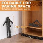 Adjustable Shirt Display Stand 32–63" Foldable Mannequin Rack Garment Display Stand Richie's