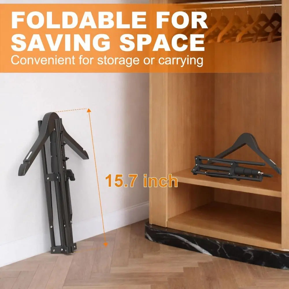 Adjustable Shirt Display Stand 32–63" Foldable Mannequin Rack Garment Display Stand Richie's