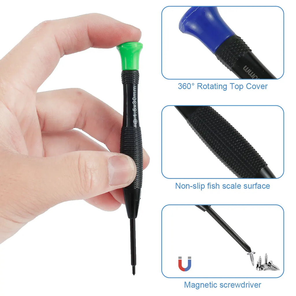 18/20Pc Precision Screwdriver Set with Tweezers | Watch & Electronics Precision Screwdriver Set Richie's