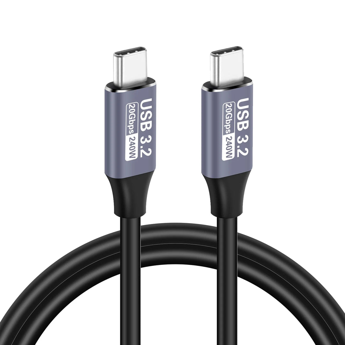 240W USB-C Cable 20Gbps 4K60Hz Fast Charging | FUCHU USB-C Cable Richie's 1m