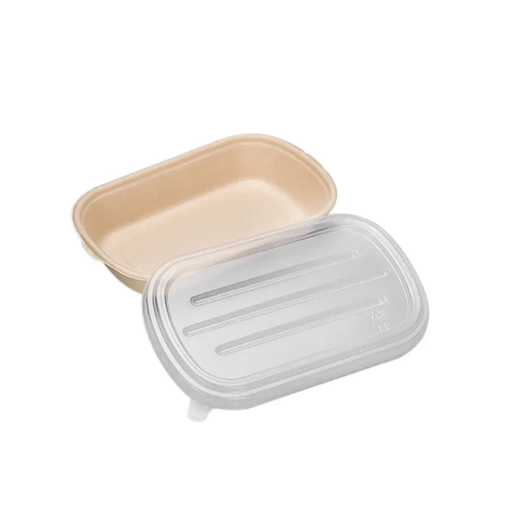 Eco-Friendly Disposable Paper Lunch Box 500–1000ml Takeout Disposable Food Container Richie's 500ml single