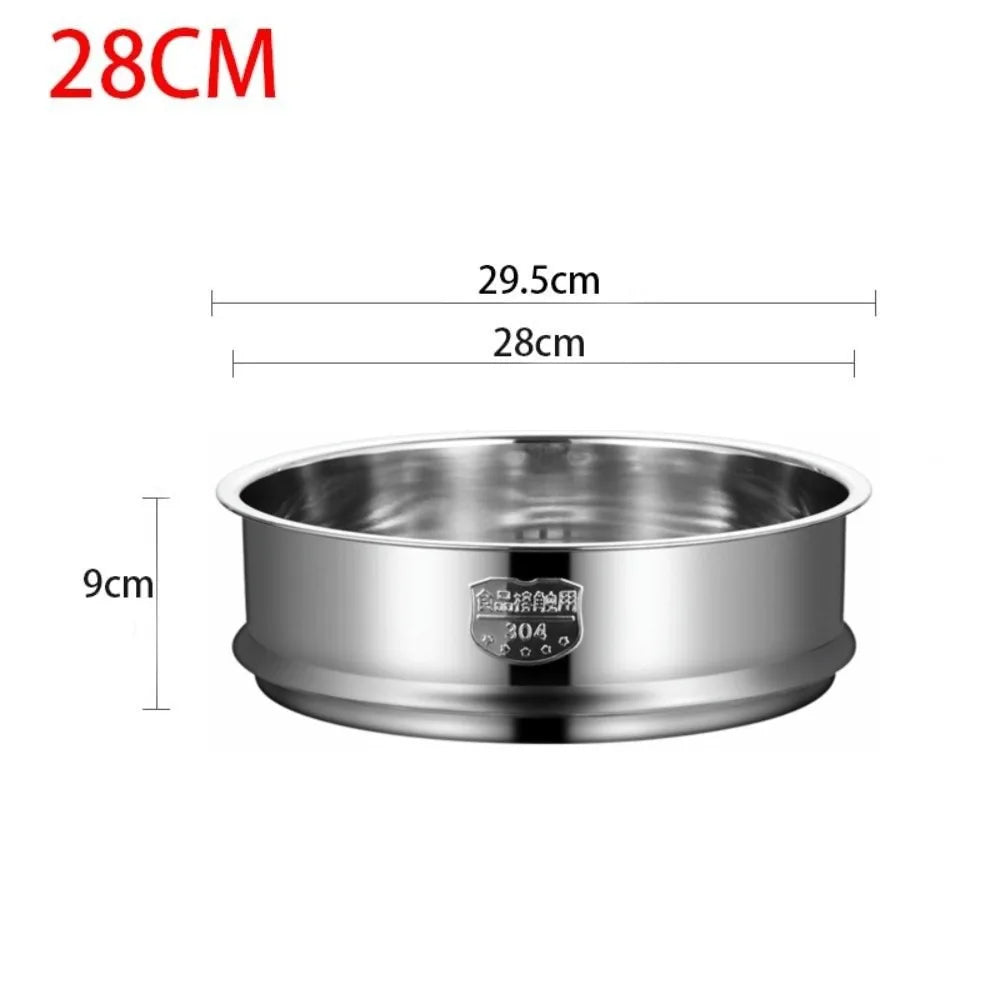 304 Stainless Steel Steamer Basket 16–32cm Food Steam Rack Steamer Basket Richie's 28cm