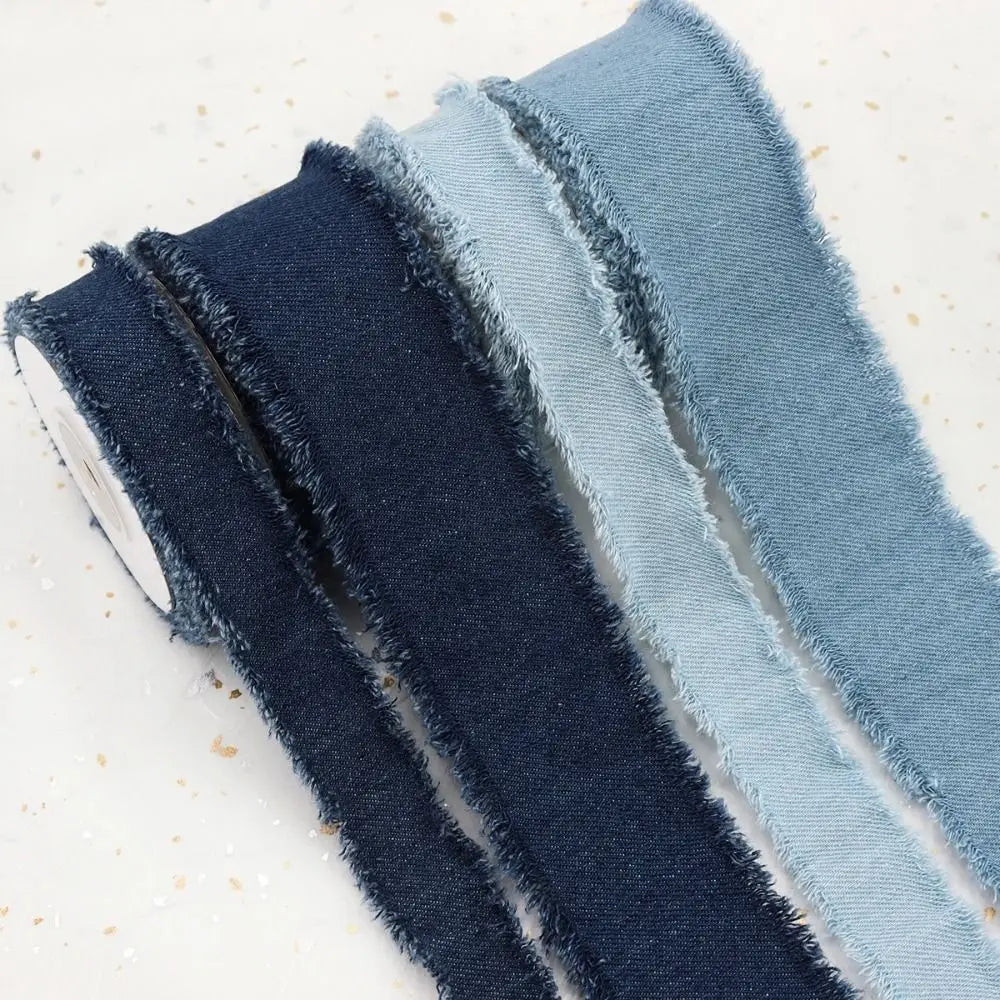 1.5 Yards Denim Ribbon for Hair Bows, DIY Crafts & Gift Wrap Craft Ribbon Richie's