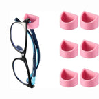 6-Pack Adhesive Glasses Holder Wall Mount Sunglass Organizer Glasses Organizer Richie's