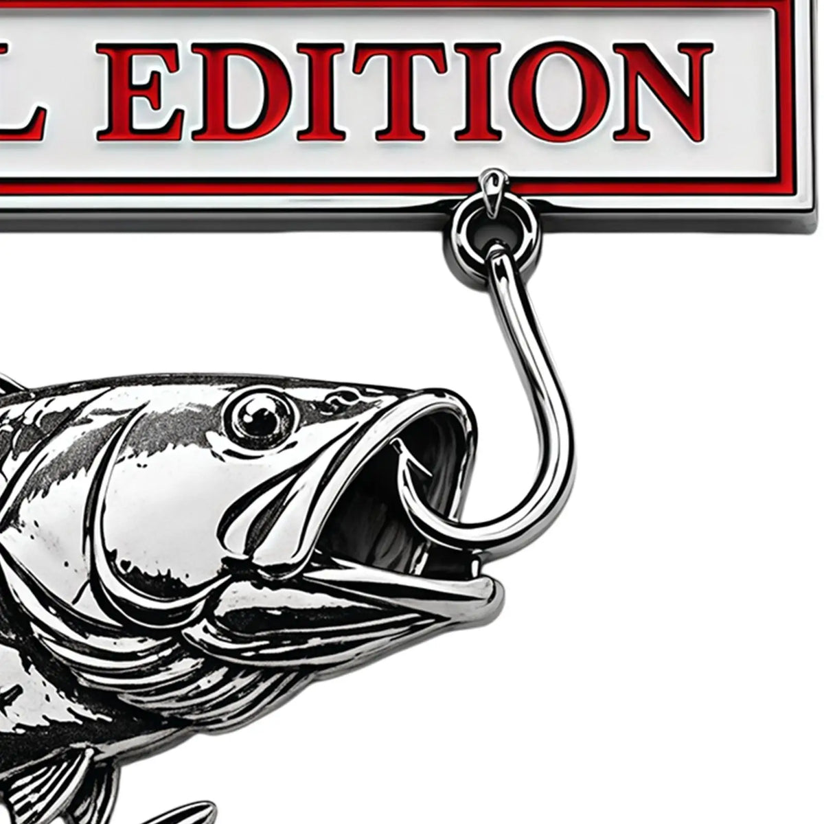 Metal Fishing Car Badge Emblem | SUV Truck Boat Sticker Car Emblem Badge Richie's