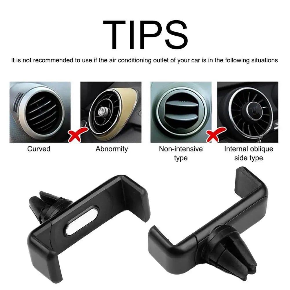Universal Gravity Car Air Vent Phone Holder – All Phones Car Phone Holder Richie's