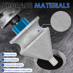 Diamond Chamfer Bit 4-in-1 Vacuum Brazed 5/8-11 for Angle Grinder Diamond Chamfer Bit Richie's