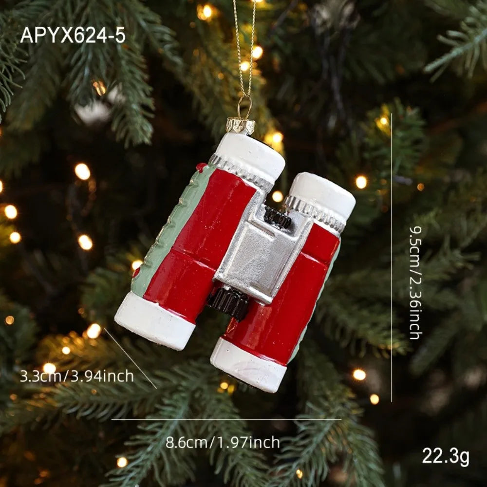 Red & White Plastic Christmas Tree Hanging Ornaments – DIY Christmas Ornaments Richie's 5