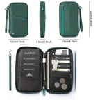 Family Travel Passport Wallet & Document Organizer Travel Passport Wallet Richie's