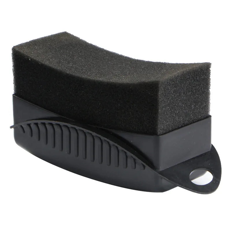 Car Wheel Polishing Waxing Sponge Applicator Pad – Tire Dressing Tire Dressing Applicator Richie's Black