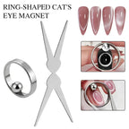 Cat Eye Magnet Ring Set for 3D Gel Polish Nail Art Nail Art Magnet Tool Richie's