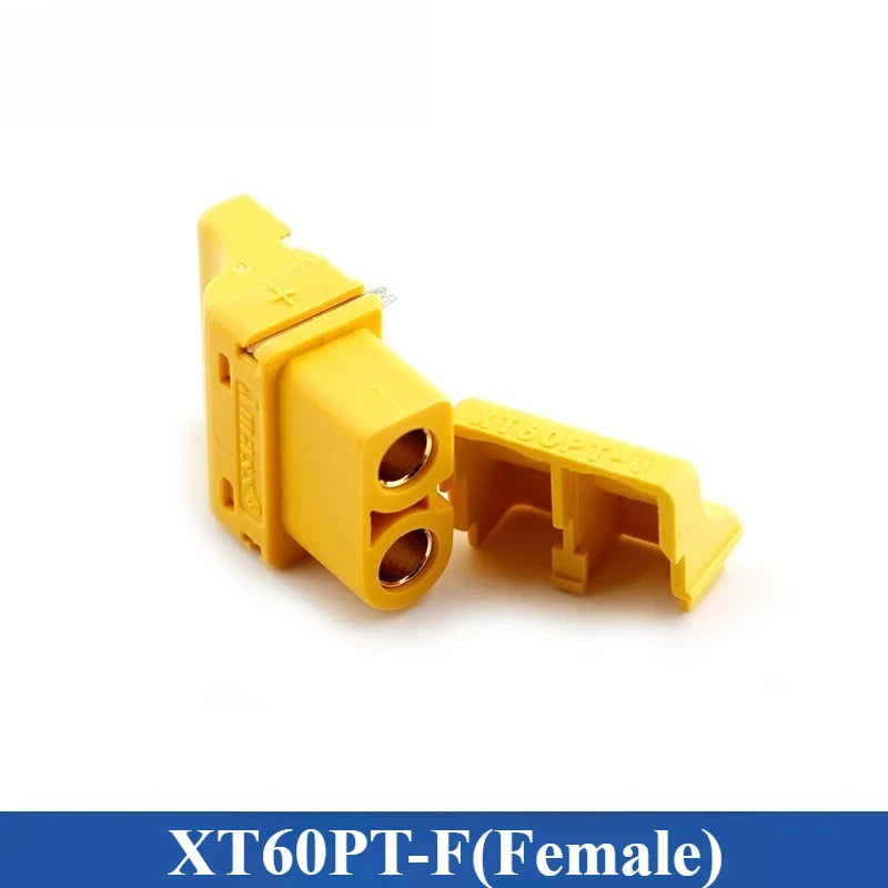 XT60 High Current Connector Plug – RC Aircraft & LiPo Battery RC Battery Connector Richie's XT60PT-F yellow