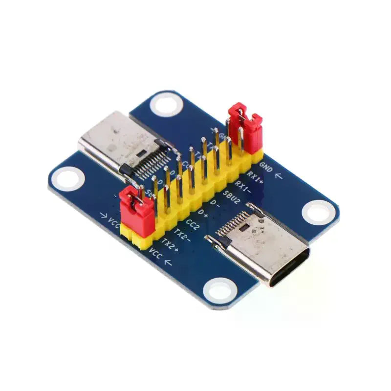 USB 3.1 Type-C Male to Female PCB Adapter 2.54mm Connector PCB Adapter Board Richie's