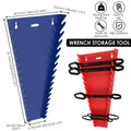 32-Slot Magnetic Wrench Organizer – Metric & SAE Tool Rack Wrench Organizer Rack Richie's 2pcs