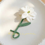 Handmade Felt Flower Bendable Wire Stem Artificial Bouquet Artificial Felt Flower Richie's 21