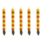 Artificial Marigold Garland – Diwali, Wedding & Festival Decor Artificial Flower Garland Richie's
